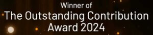 Winner of the outstanding contribution award 2024